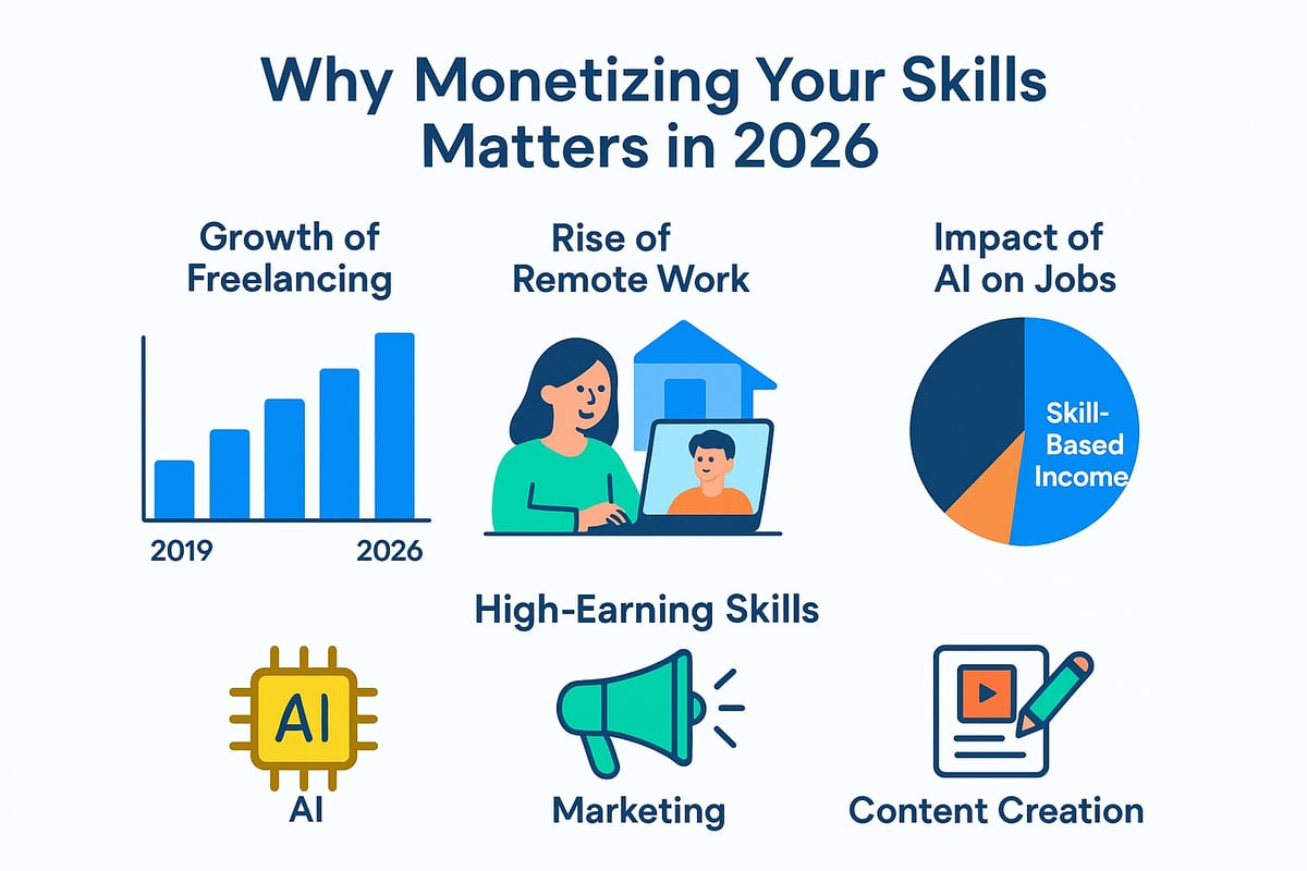 Why Monetizing Your Skills Matters in 2026