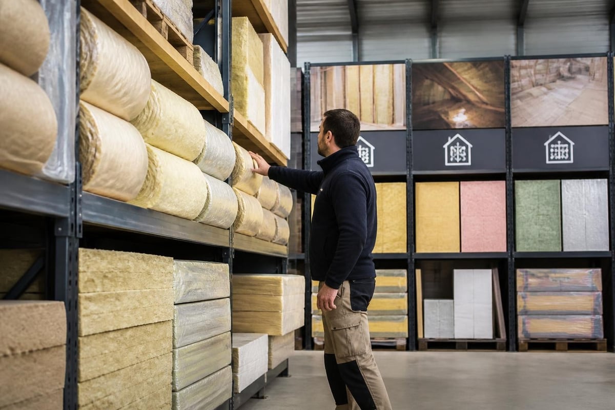 Product categories at insulation suppliers