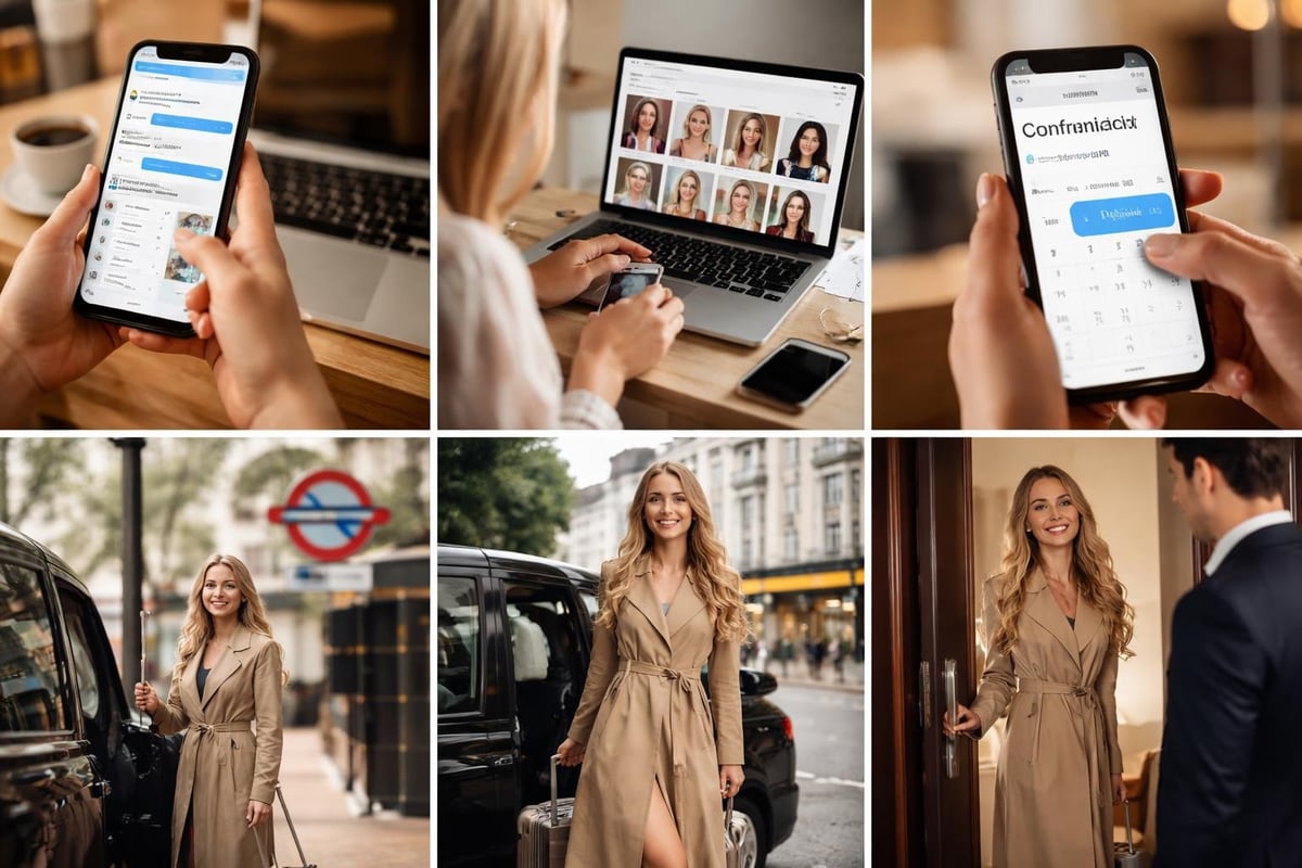 Escort booking process
