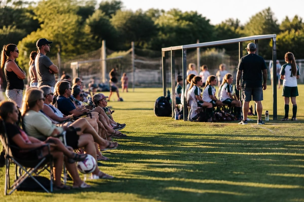 Youth sports sideline protection strategy