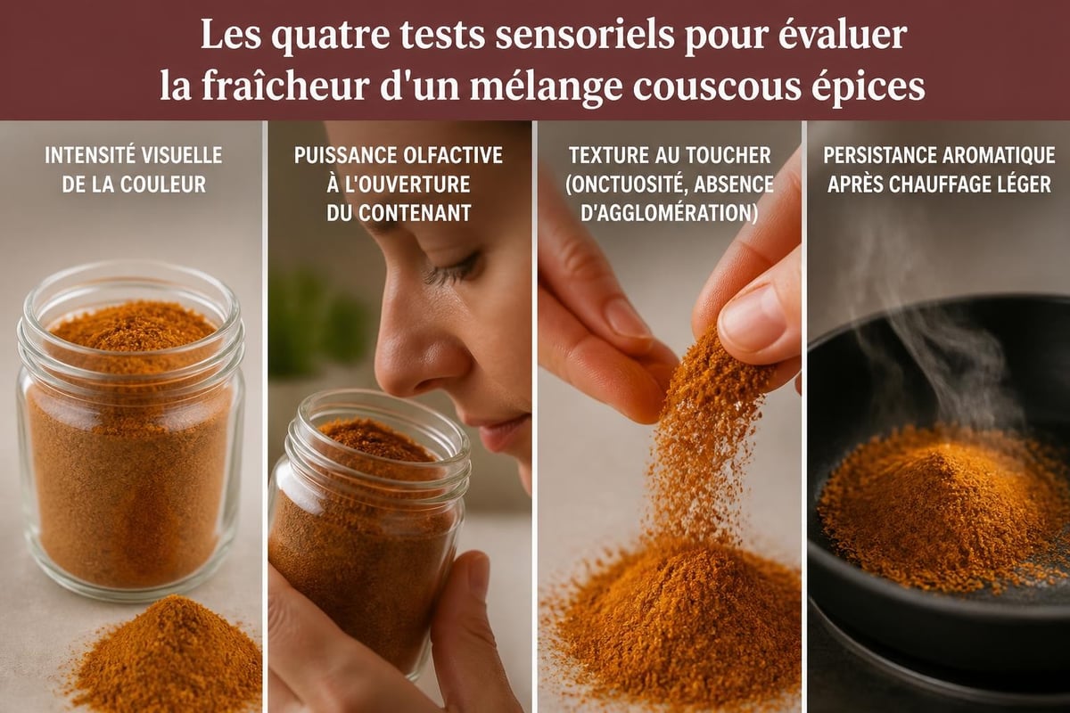 Indicateurs qualité épices