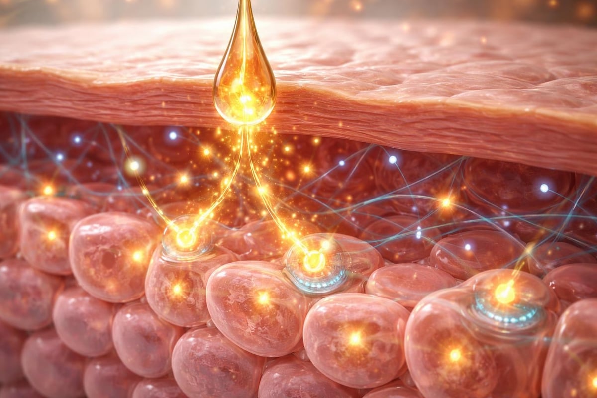 Retinol cellular mechanism