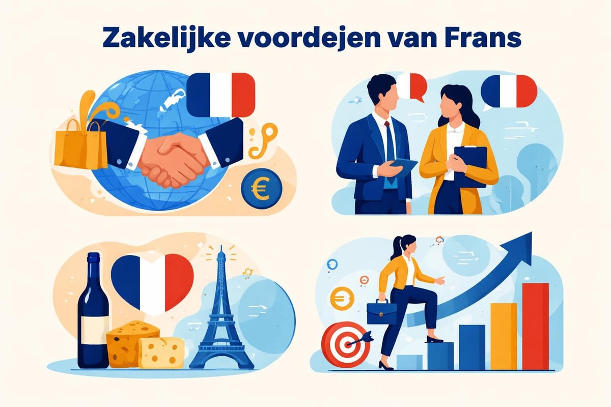 Zakelijke voordelen van Frans leren