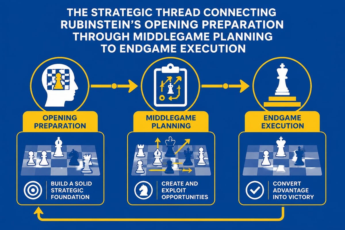 Opening to endgame strategy