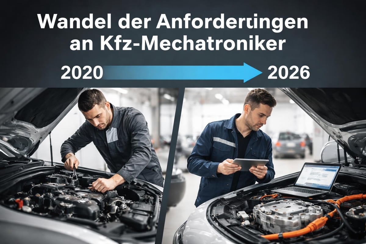 Entwicklung der Anforderungen an KFZ-Mechatroniker