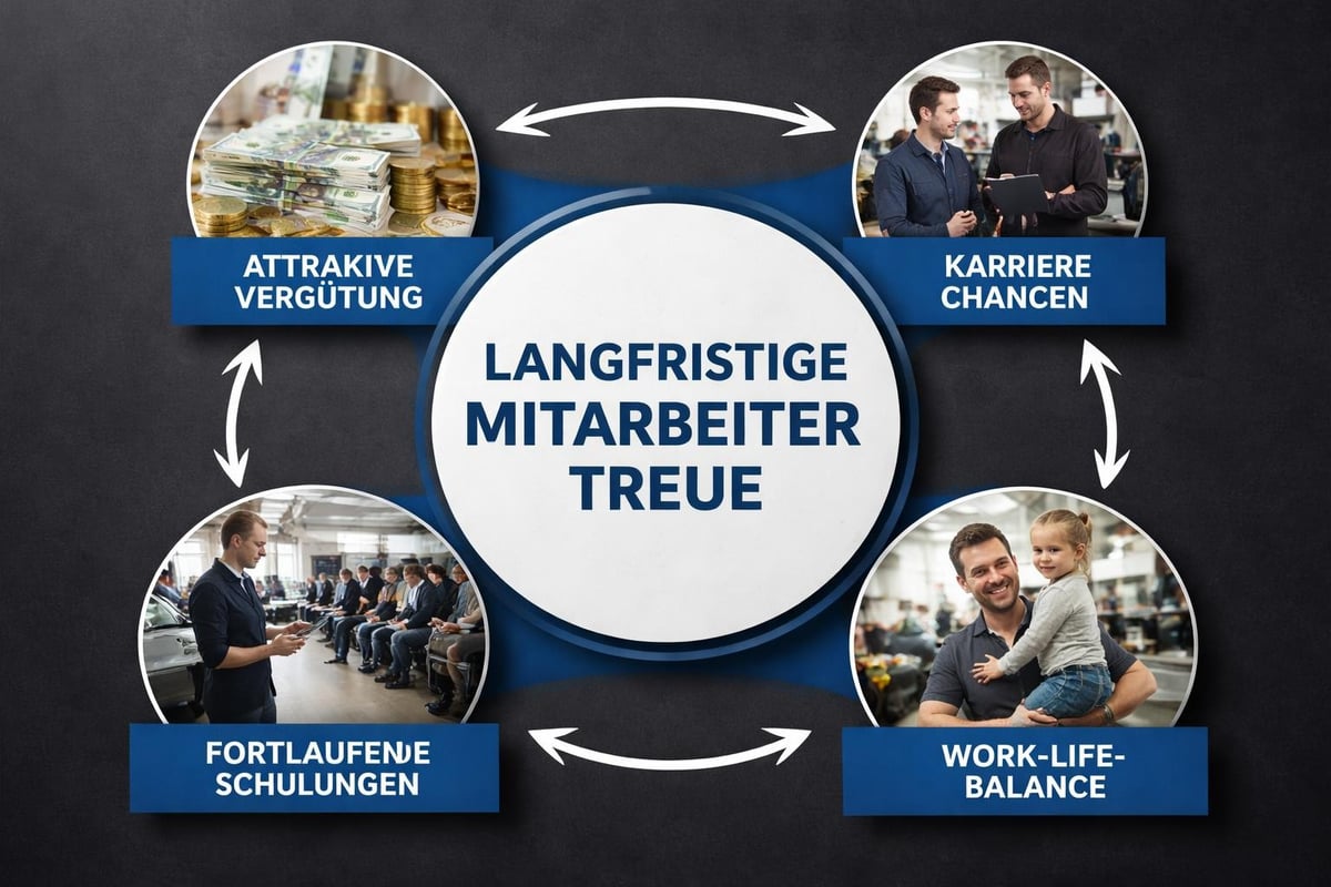 Mitarbeiterbindung in KFZ-Werkstätten
