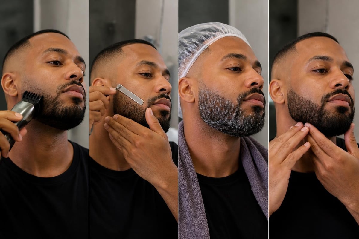 Beard maintenance schedule
