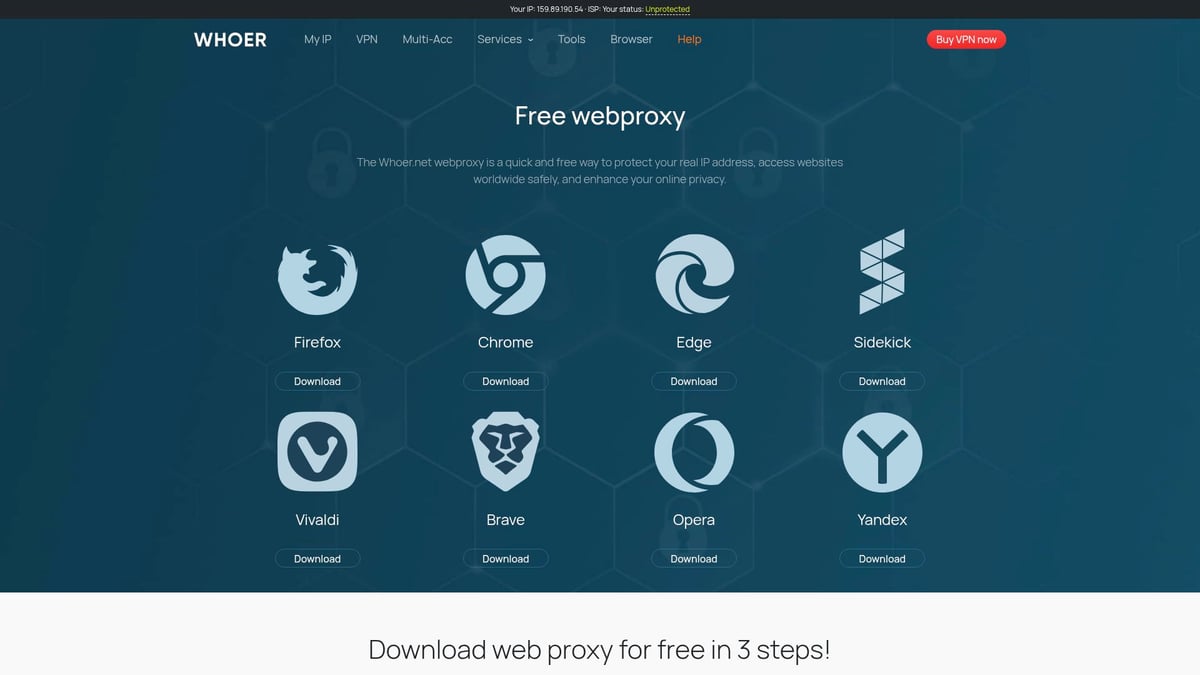 9 Essential Proxy Server Online Tools for Secure Browsing 2026 - Whoer Proxy