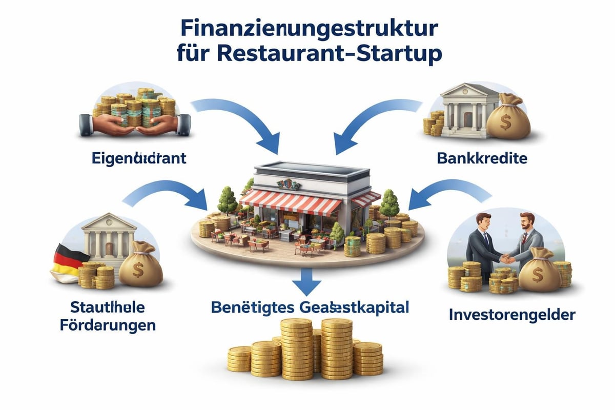 Finanzierungsquellen Restaurant