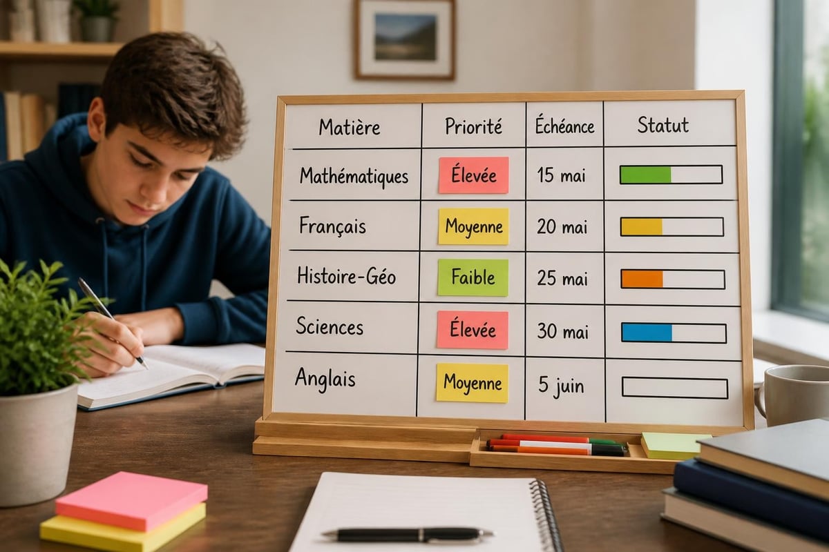 Organisation des devoirs