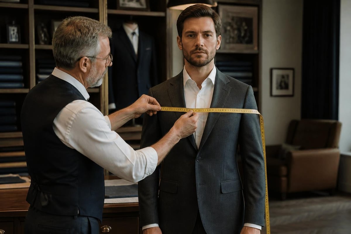 Custom suit measurements