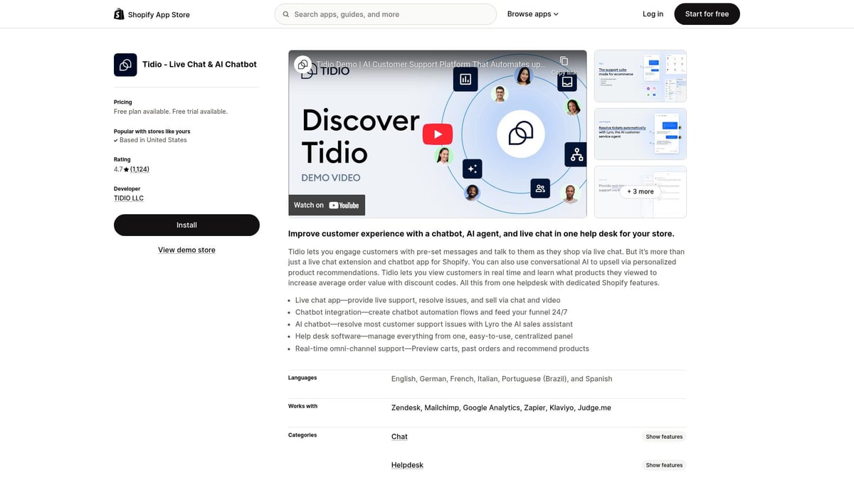 Top 12 Shopify Apps Every Store Needs in 2026 - Tidio – Live Chat & AI Chatbots