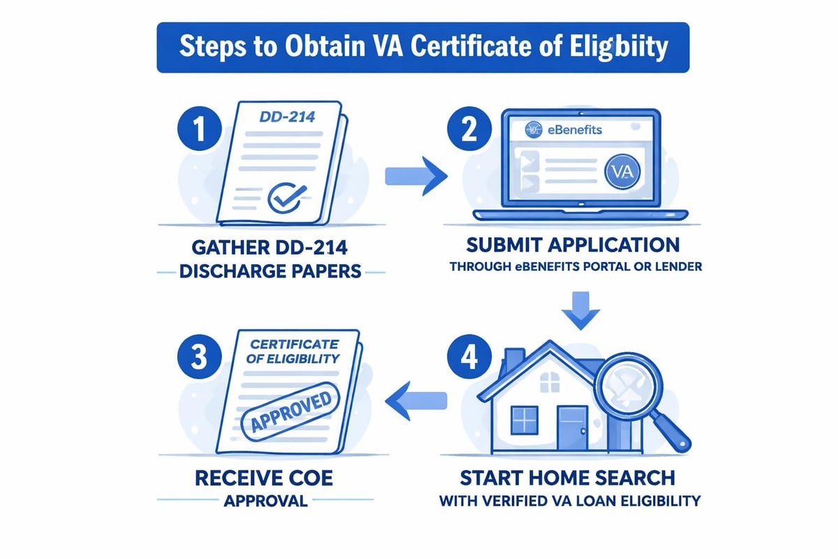 VA loan certificate of eligibility process