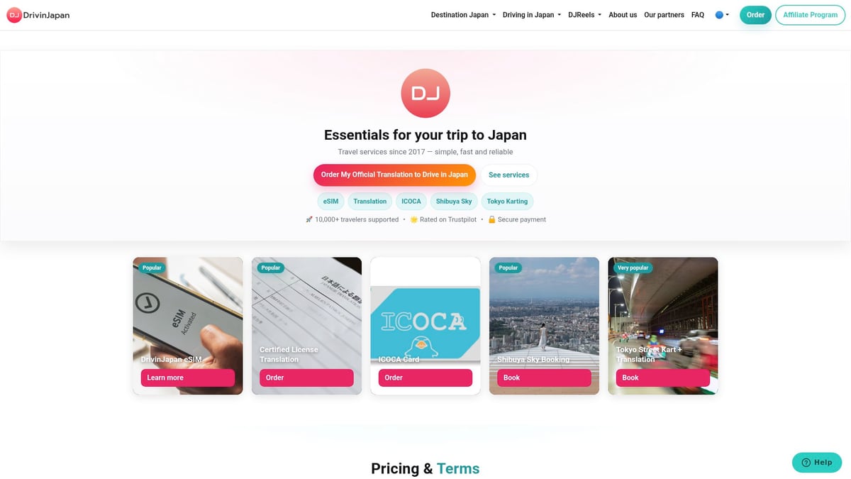 DrivinJapan - Traduction officielle de permis pour conduire au Japon