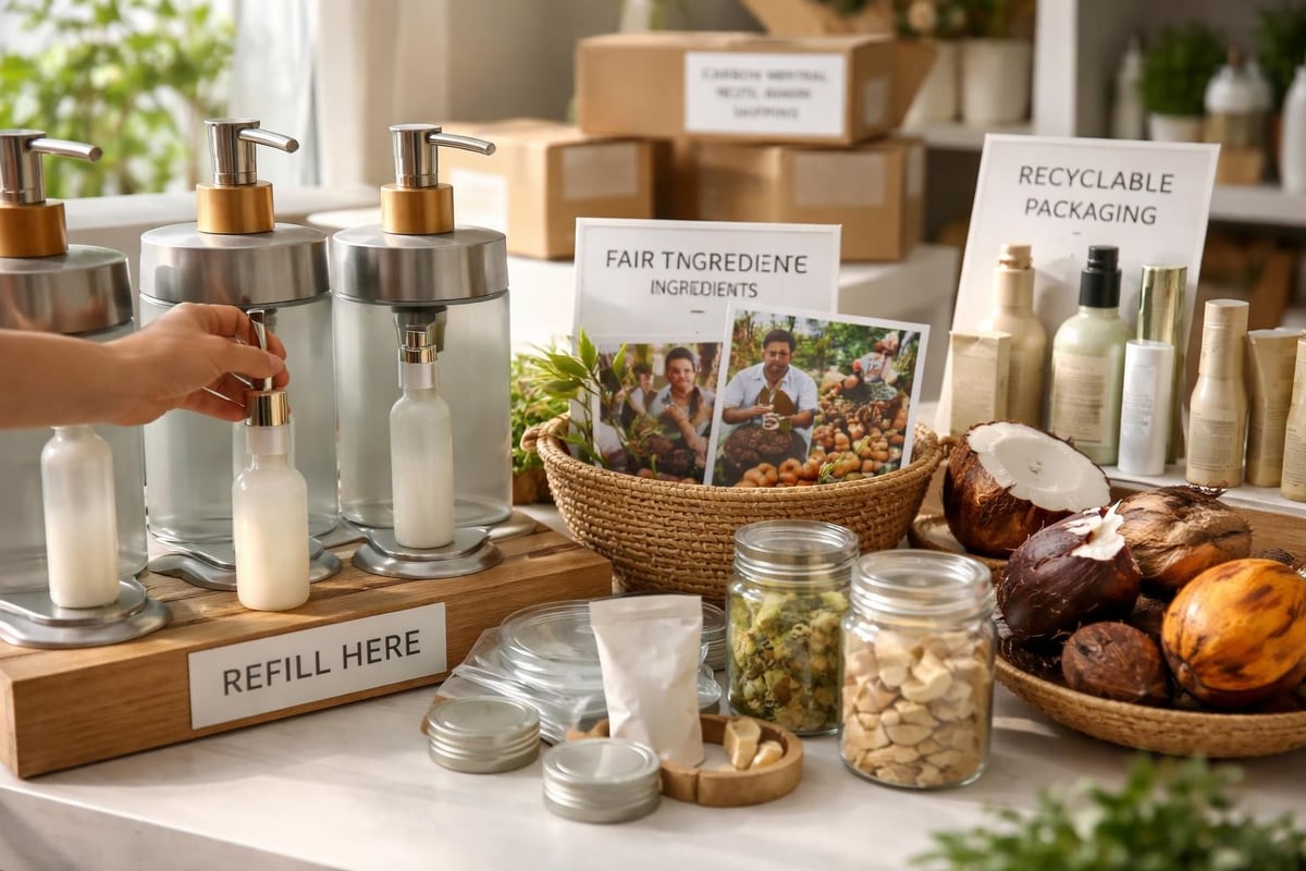 Sustainable skincare practices
