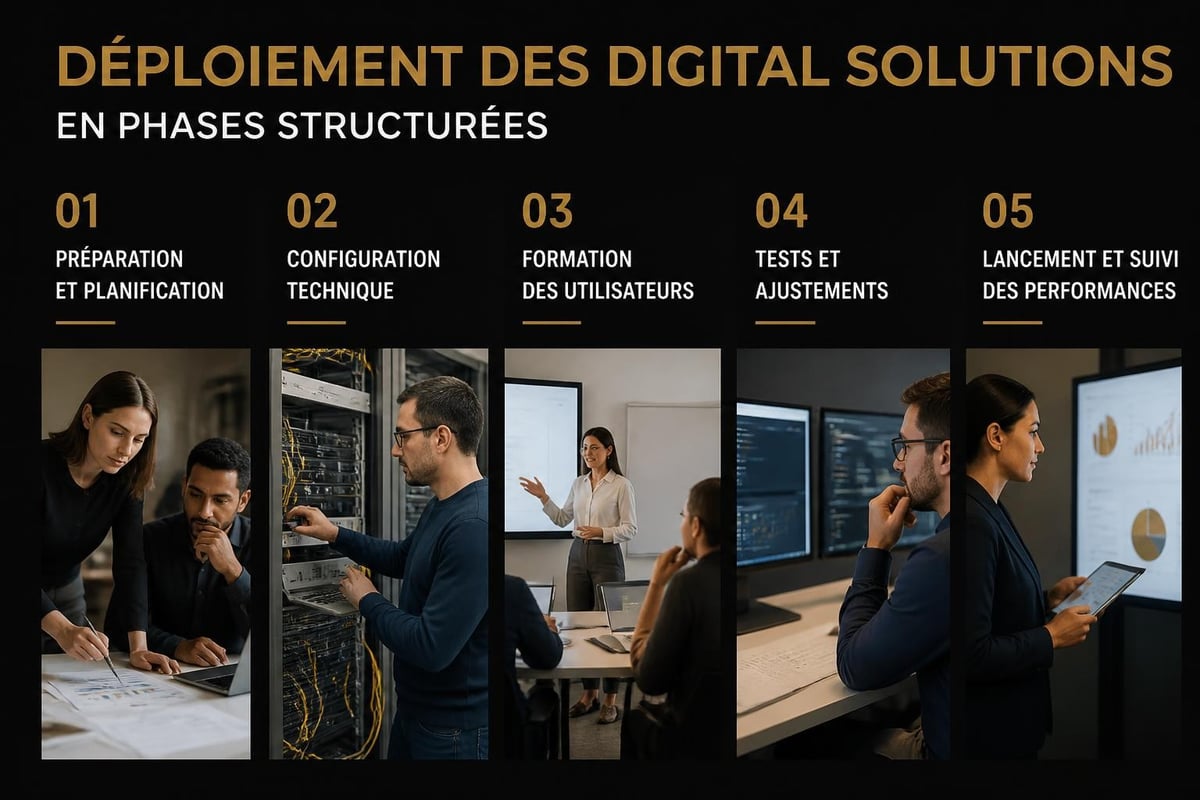 Processus d'implémentation de solutions digitales