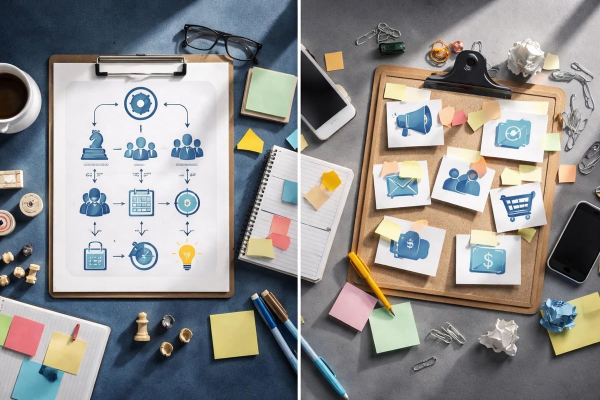 Strategische Planung vs. Taktische Maßnahmen