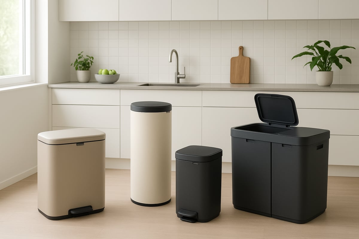 S&aring;dan V&aelig;lger Du Den Rigtige Brabantia Affaldsspand &ndash; Trin for Trin