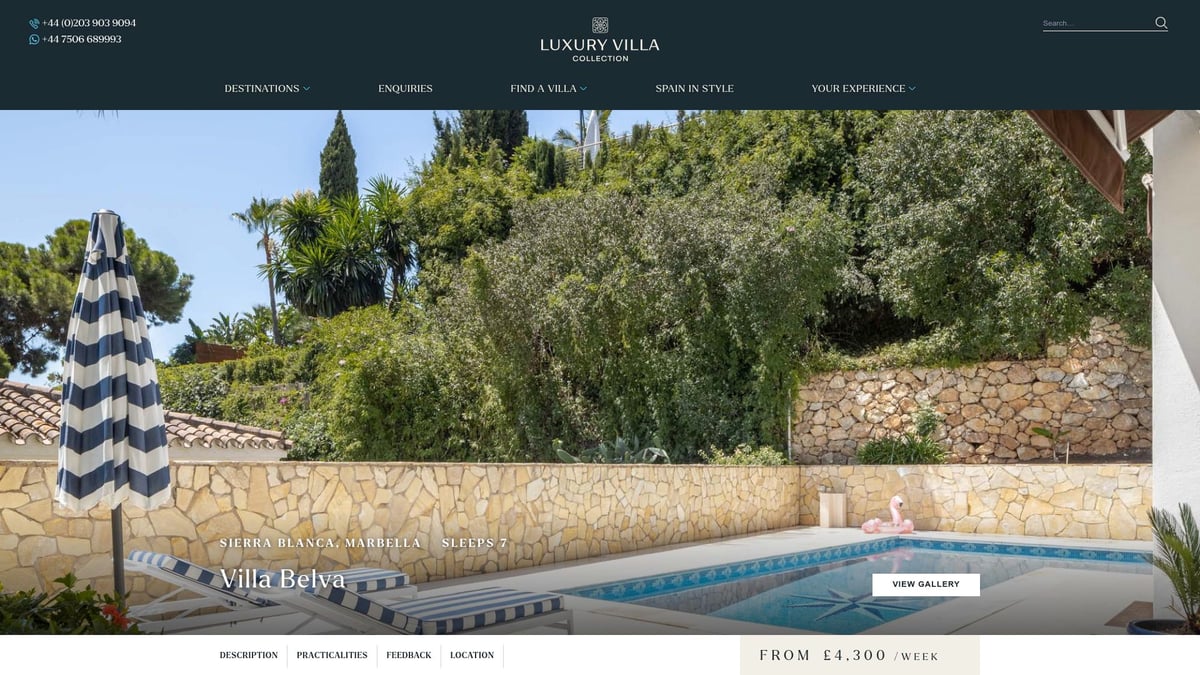 Top 7 Villas in Puerto Banus Marbella for 2025 Luxury Living - Villa Belva – Cascada de Camojan, Marbella