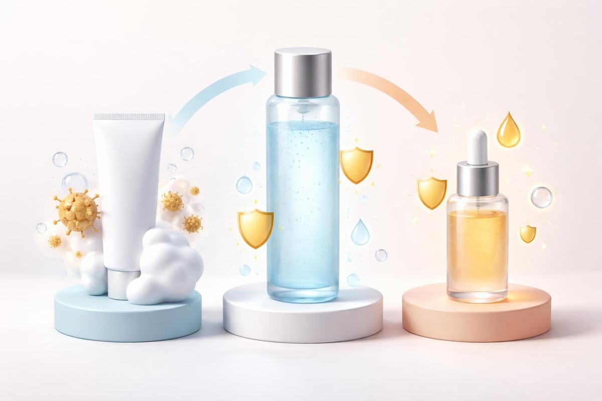 抗糖化スキンケアステップ