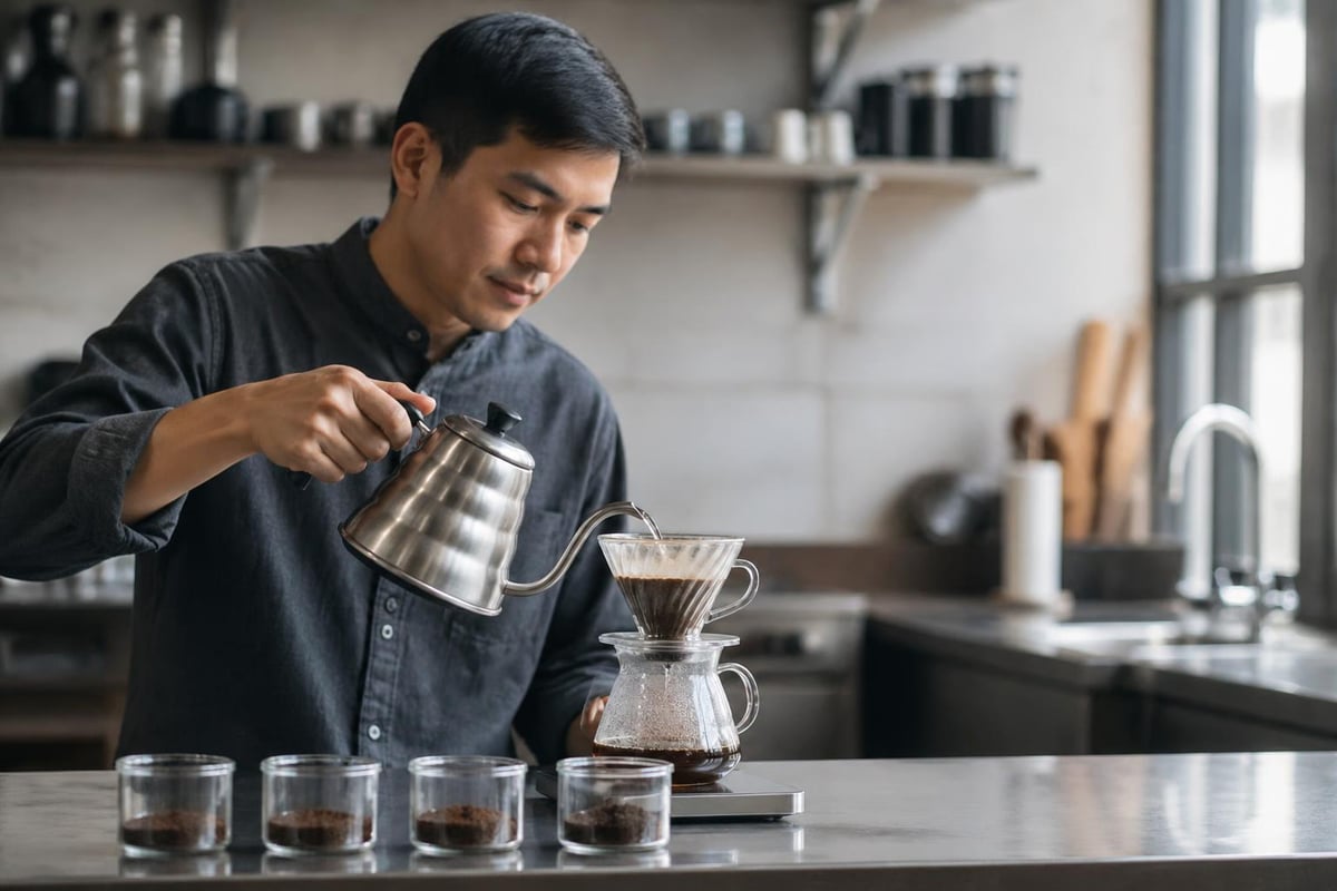 Coffee brewing variables