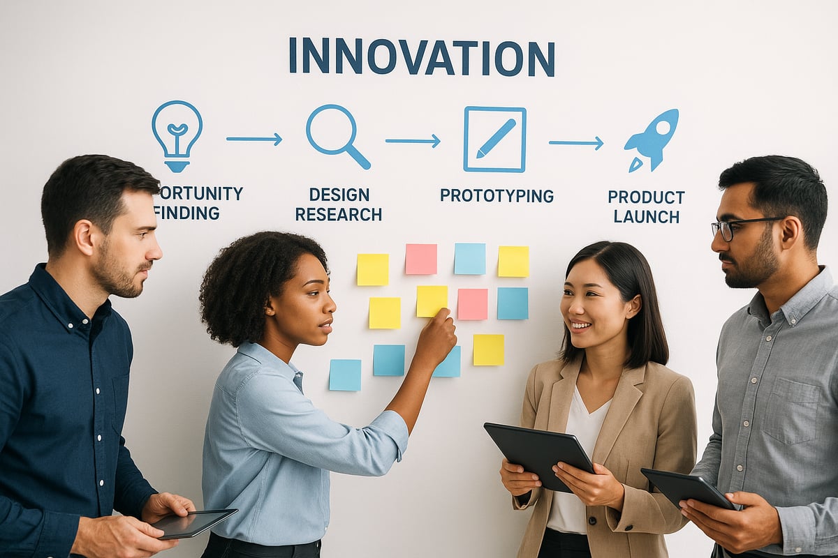 The Innovation Process: From Opportunity Finding to Market Launch