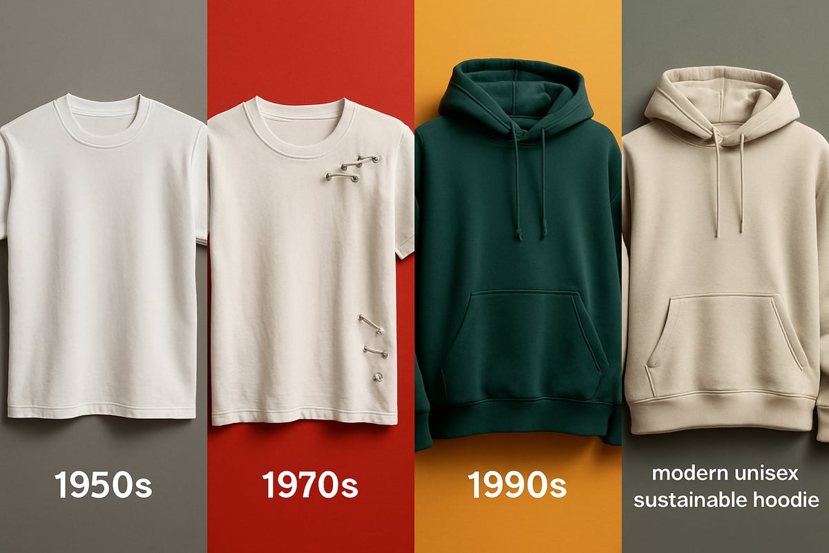 The Evolution of T Shirts and Hoodies: From Basics to Icons