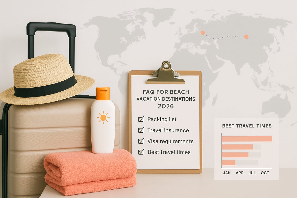 FAQ: Alles, was du zu Beach Vacation Destinations 2026 wissen musst
