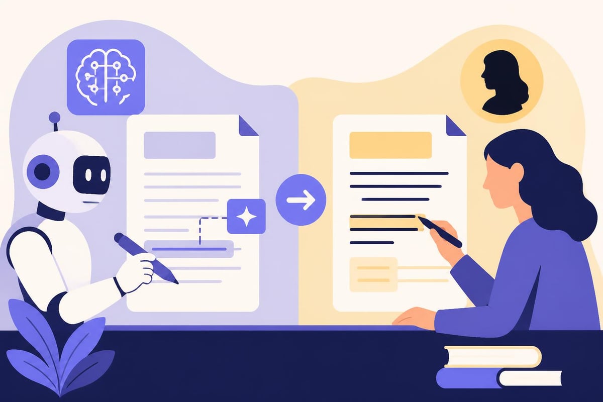 Hybrid editorial workflow