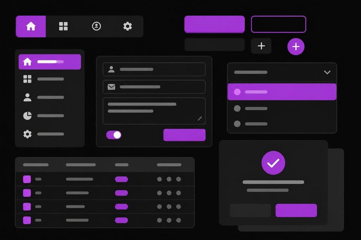 UI design components