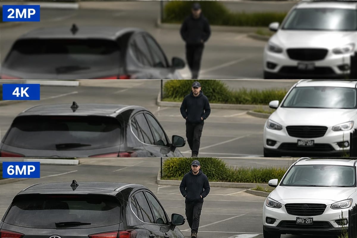 Avigilon camera resolution comparison
