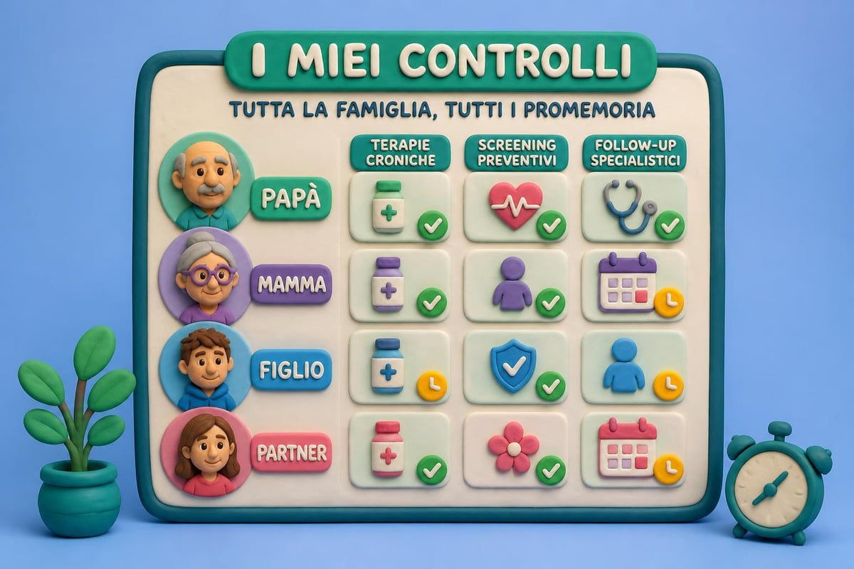 Gestione salute famiglia