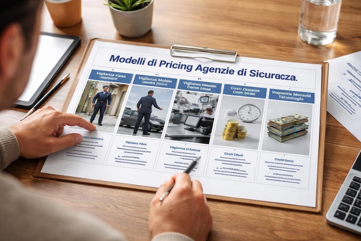 Analisi costi servizi vigilanza privata