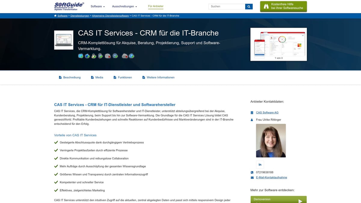 7 Top Software Dienstleistung Trends 2025 - CAS IT Services – CRM-Komplettlösung für IT-Dienstleister