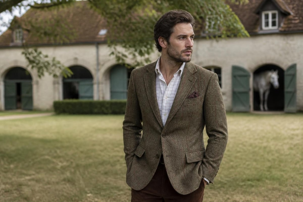 Versatile tweed jacket styling