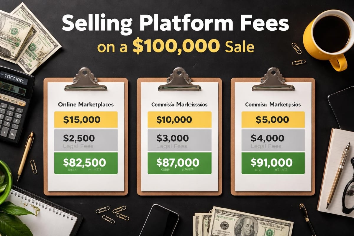 Net proceeds comparison across platforms
