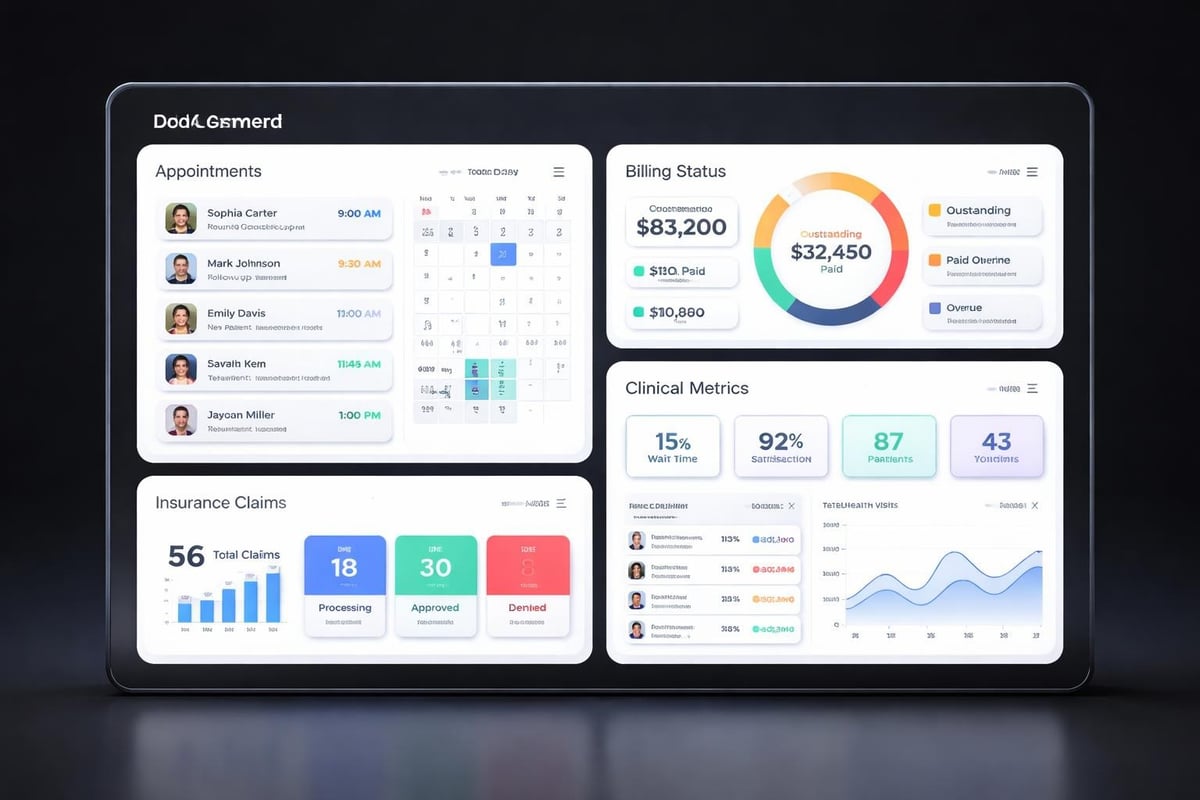 Healthcare Excel dashboard