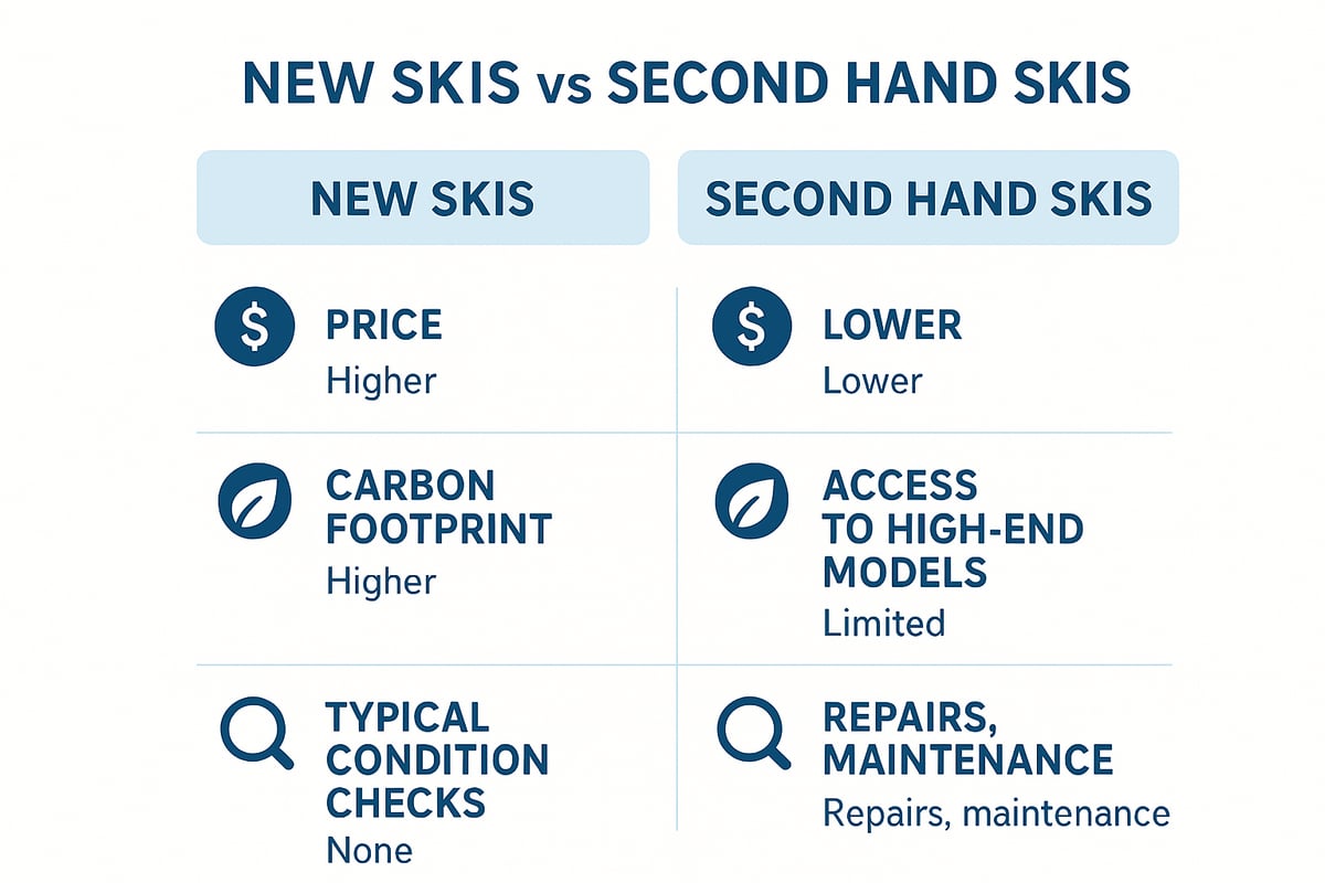 Why Buy Second Hand Skis?