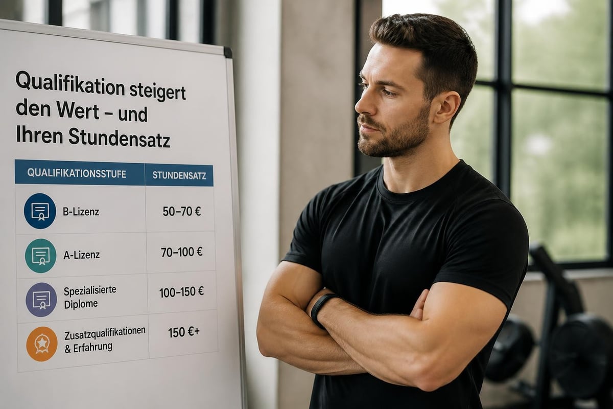 Personal Trainer Preisstruktur