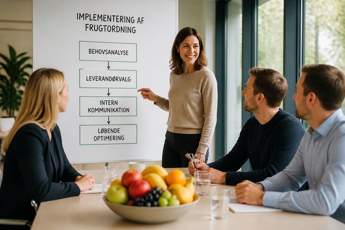 Implementering af frugtordning