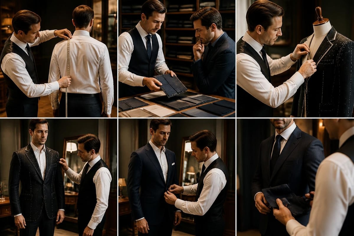 Custom tailoring consultation process