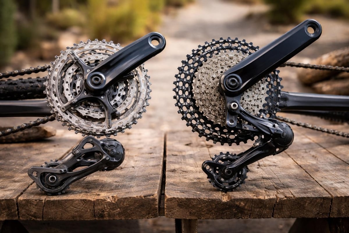 Mountain bike gear systems