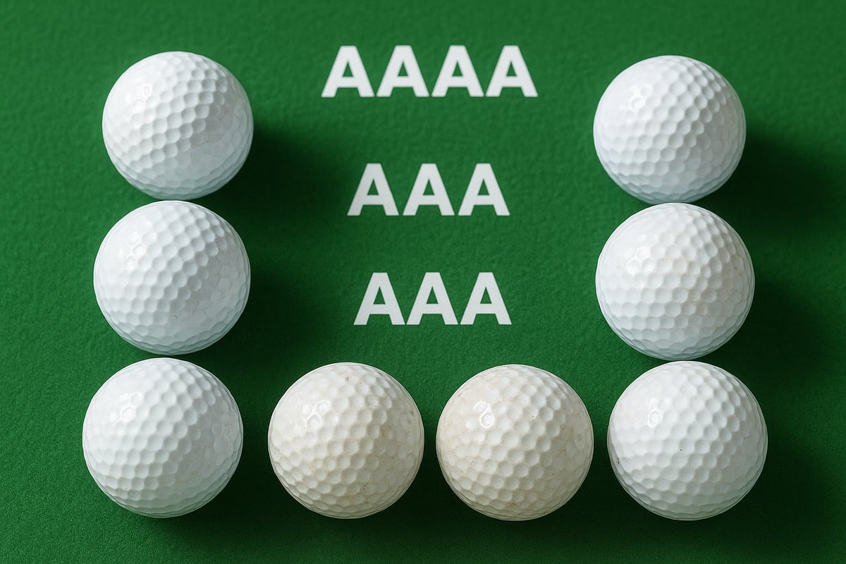 Qualitätsstufen & Klassifizierungen: So erkennen Sie Top-Gebrauchtbälle