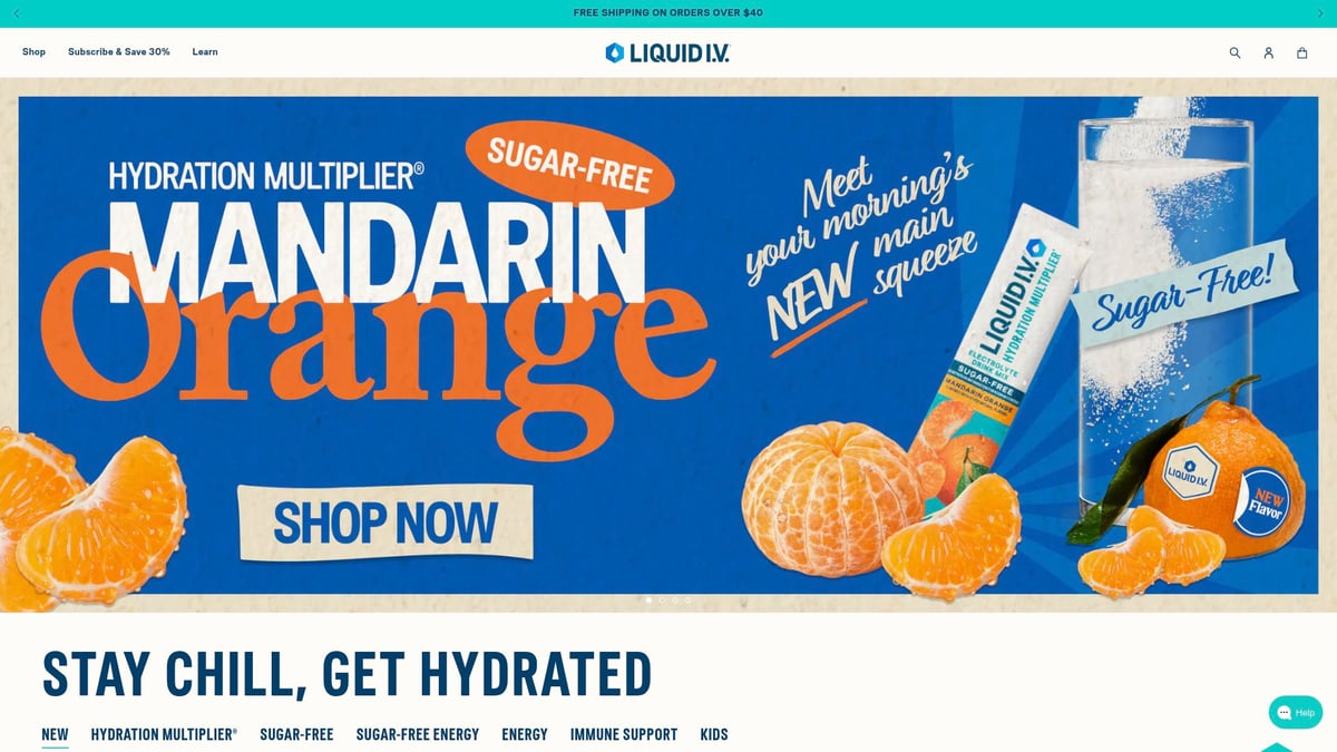 9 Best Hydration Drink Without Sugar Options for 2026 - Liquid I.V. Hydration Multiplier Sugar-Free