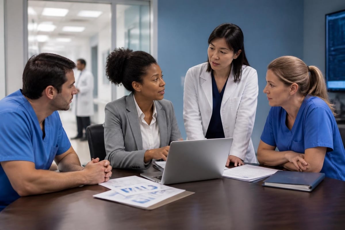 Healthcare organizational structure