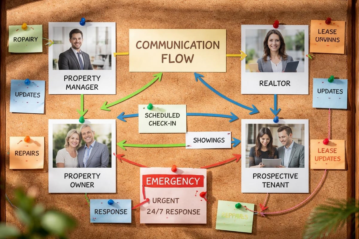 Communication workflow in property management