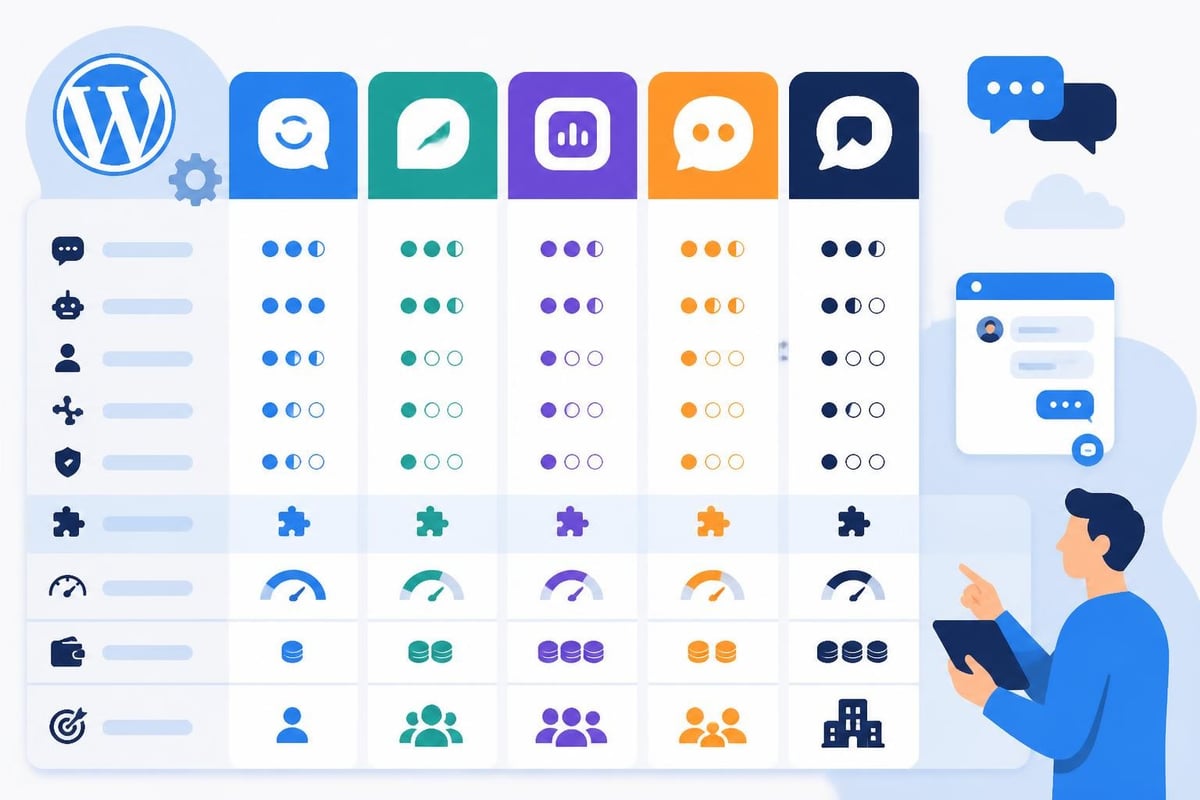 Tabella comparativa plugin