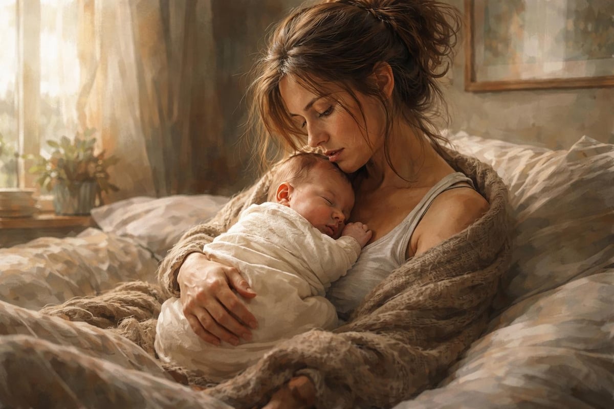 Mother and newborn connection