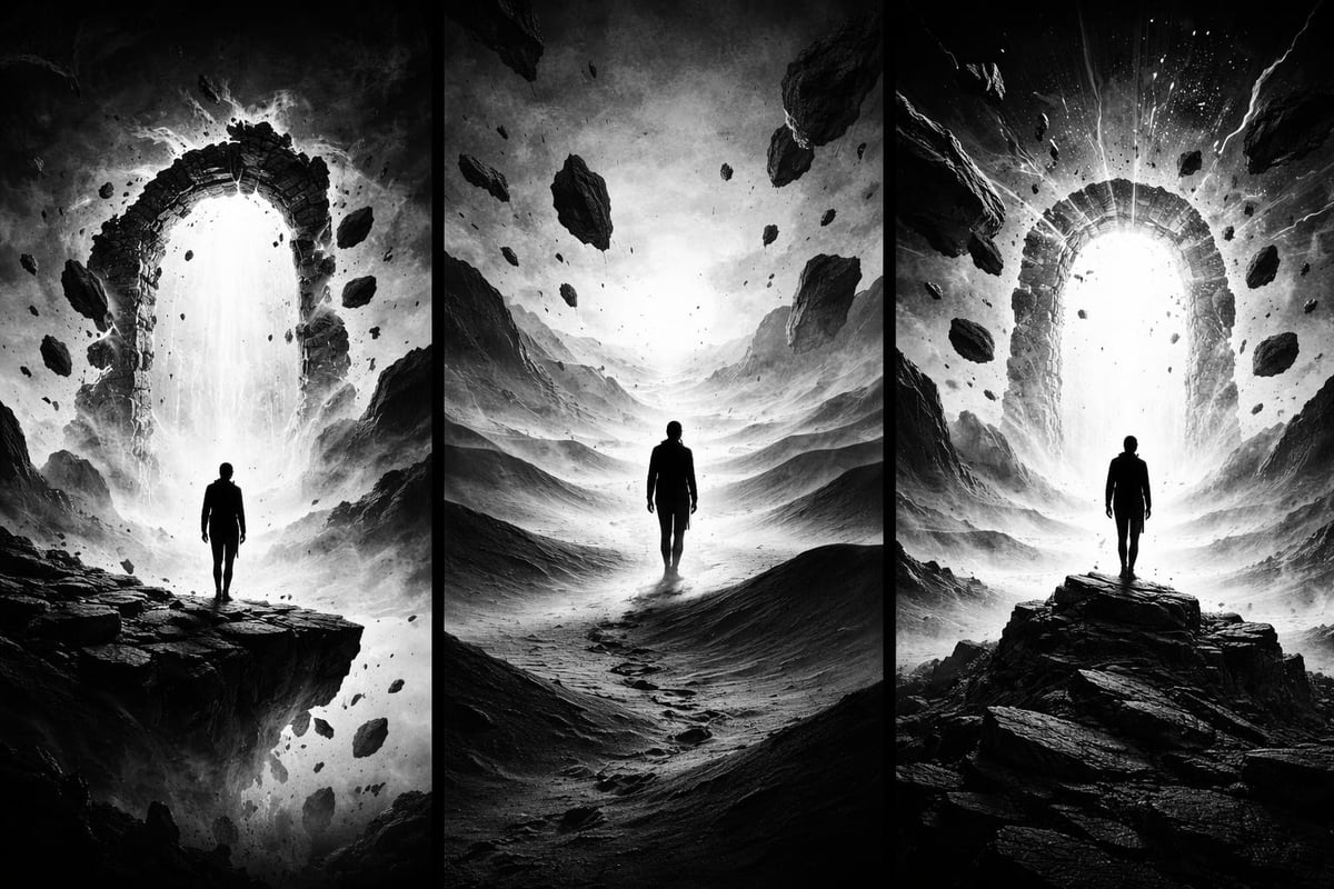 Three phases of transition transformation