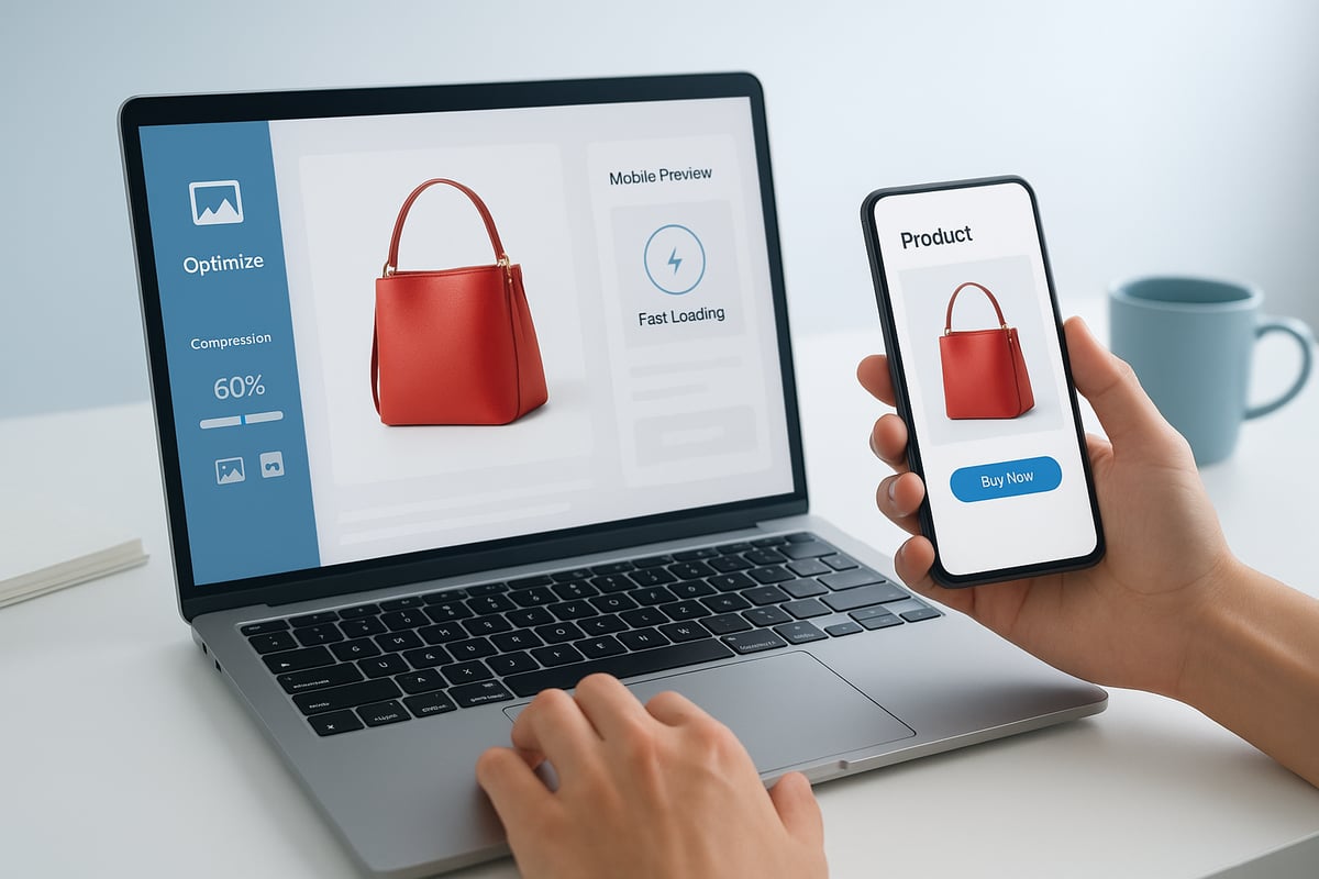 Optimizing E Commerce Graphics for Speed and Mobile